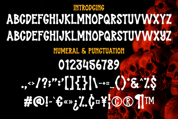 Crime Scream Font - Preview 2