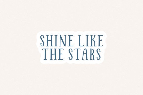 Cute Bianca Font PNG with transparent background - Preview 3