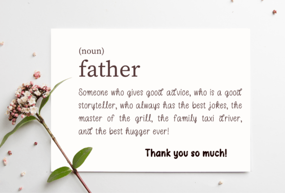 Daddy Font - Preview 6