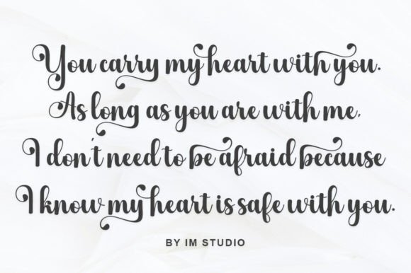 Dahlia Font - Preview 6