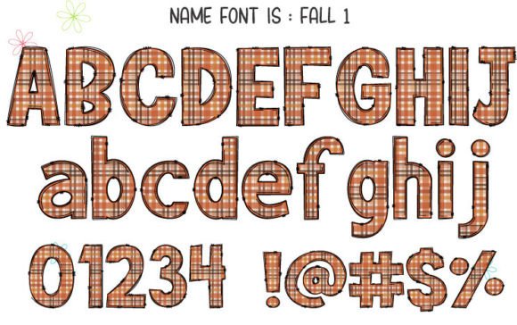Fall Font - Preview 1