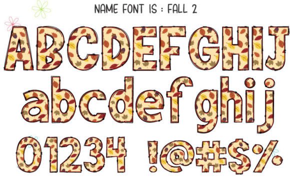 Fall Font - Preview 2