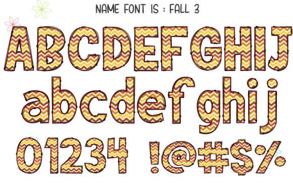 Fall Font - Preview 3