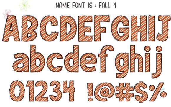 Fall Font - Preview 4