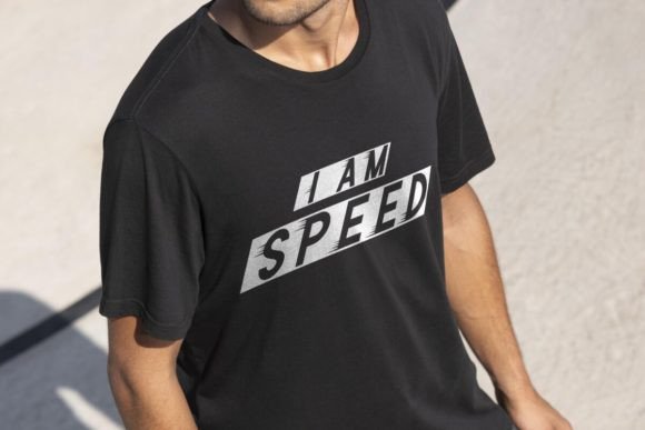 Fast Speed Font PNG with transparent background - Preview 2