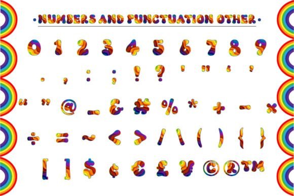 Fox Colorful Font - Preview 6