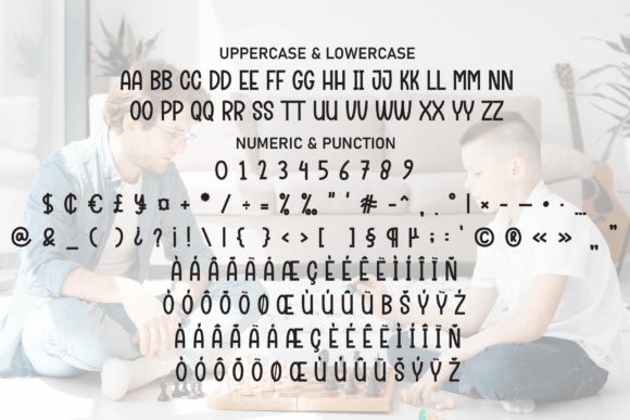 Game Family Font PNG with transparent background - Preview 6