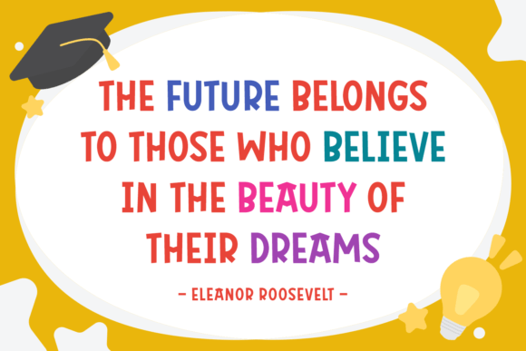 Graduation Awards Font PNG with transparent background - Preview 1