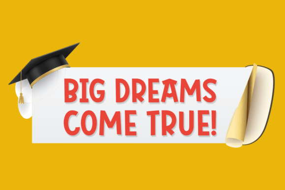 Graduation Awards Font PNG with transparent background - Preview 2