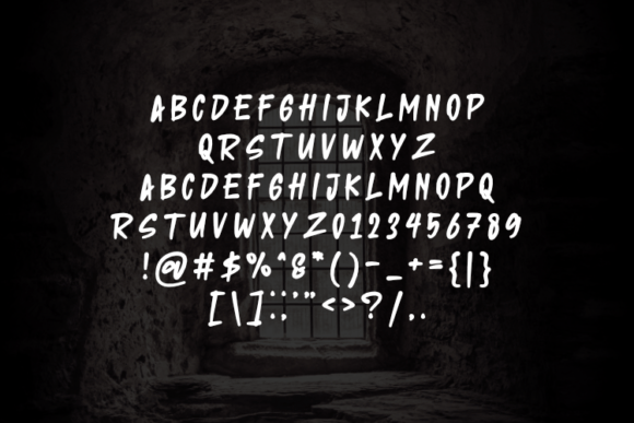 Jash Merah Font PNG with transparent background - Preview 1