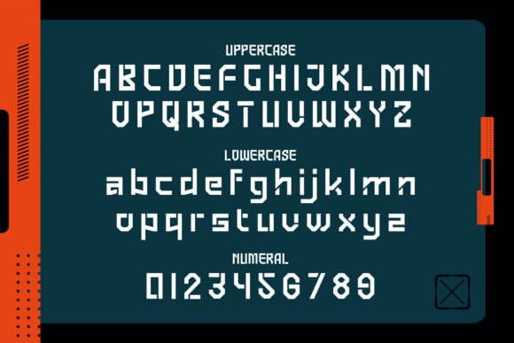 Kraniven Font PNG with transparent background - Preview 1