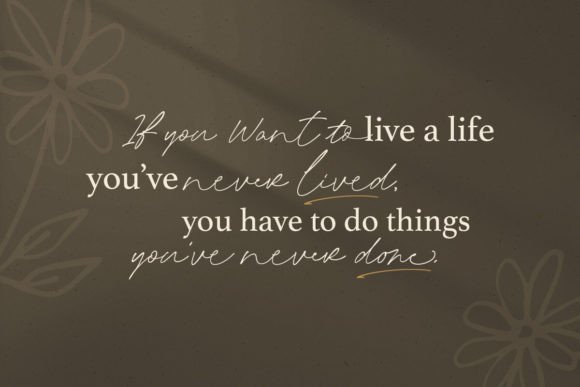 Malorta Story Font PNG with transparent background - Preview 6
