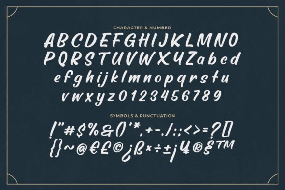 Marilynd Font PNG with transparent background - Preview 3
