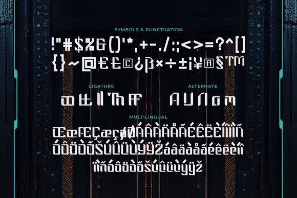 Mircae Font PNG with transparent background - Preview 2
