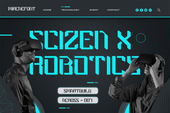 Mircae Font PNG with transparent background - Preview 4