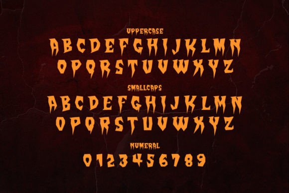 Monstesh Font PNG with transparent background - Preview 1