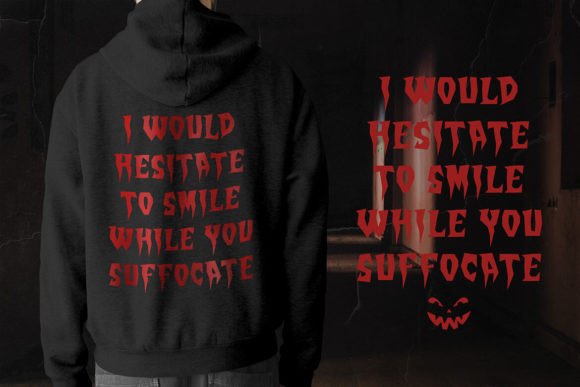 Monstesh Font PNG with transparent background - Preview 6