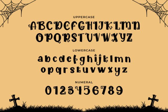 Niscarie Font PNG with transparent background - Preview 1