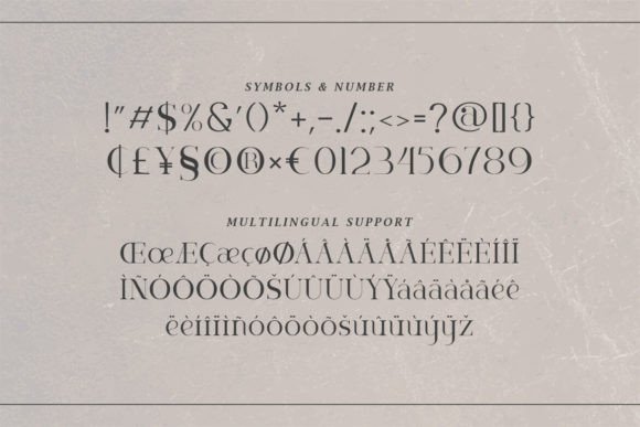 Noge Font PNG with transparent background - Preview 2