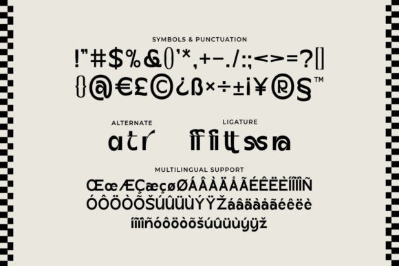 Retasse Font PNG with transparent background - Preview 2