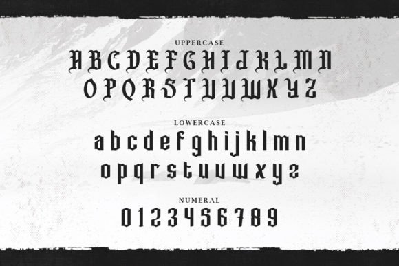 Roadsley Font PNG with transparent background - Preview 1