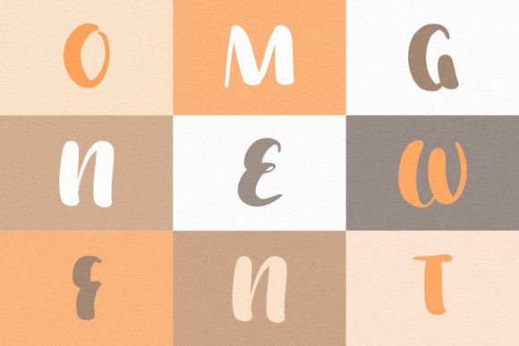 Sandhills Font PNG with transparent background - Preview 1