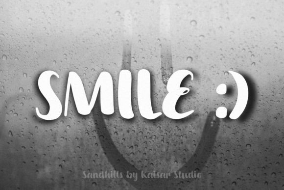 Sandhills Font PNG with transparent background - Preview 3