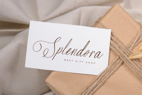 Savanah Glamour Font font preview - 6