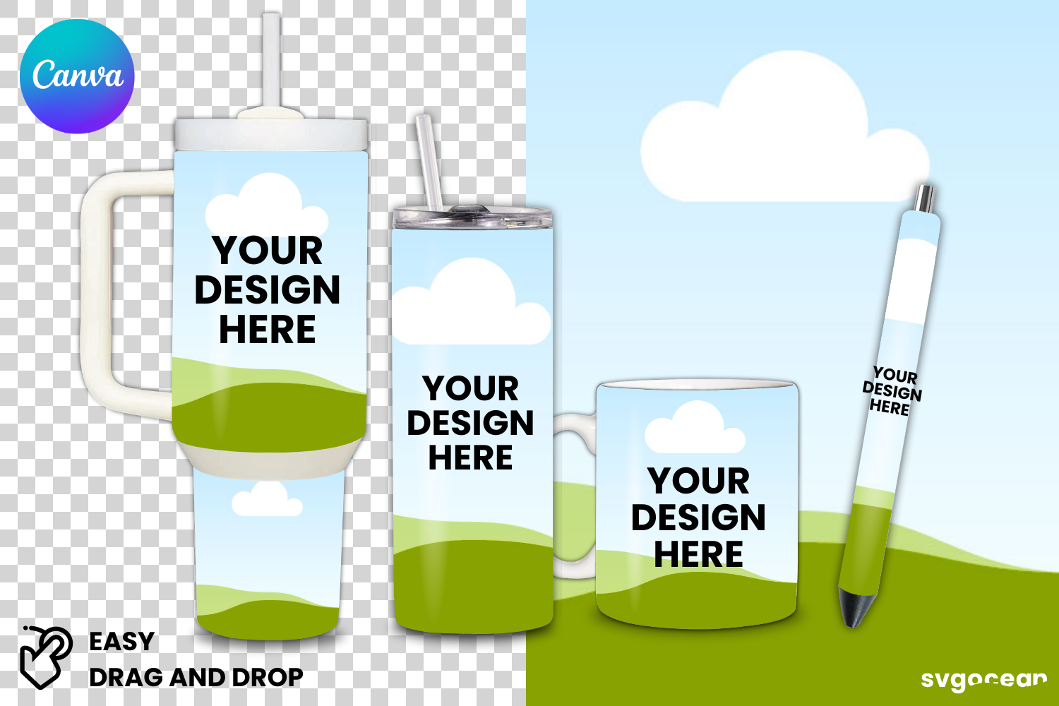 The Ultimate Canva Mockup Bundle