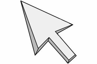 White Mouse Cursor - Mouse Pointer Graphic by Arief Sapta Adjie ...