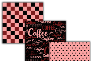 Hand-drawn Coffee Digital Papers Graphic by lam designs · Creative Fabrica