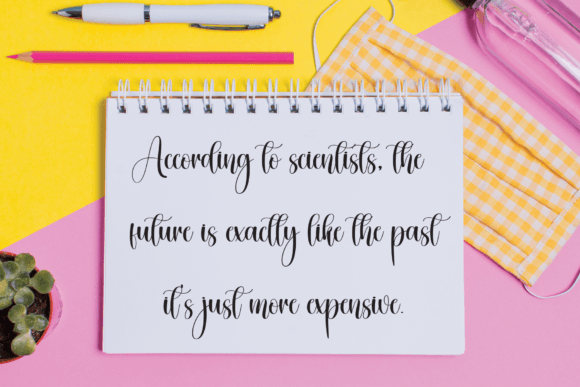 Bachelorette Font - Preview 2