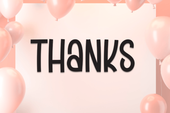 Ballons Font - Preview 6