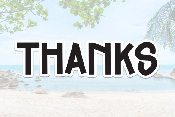 Beach Font - Preview 6