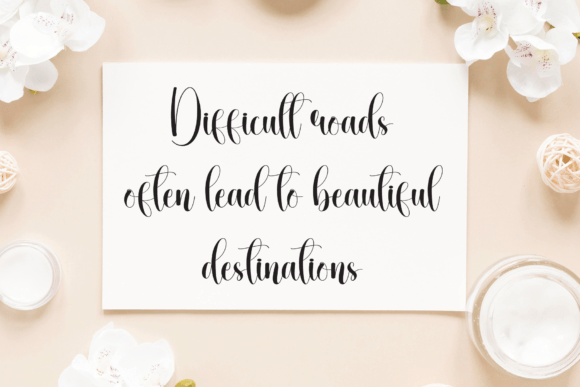 Believe Font - Preview 2