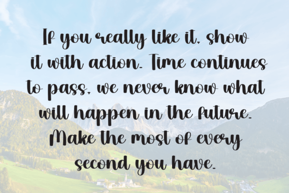 Beloved Font - Preview 5