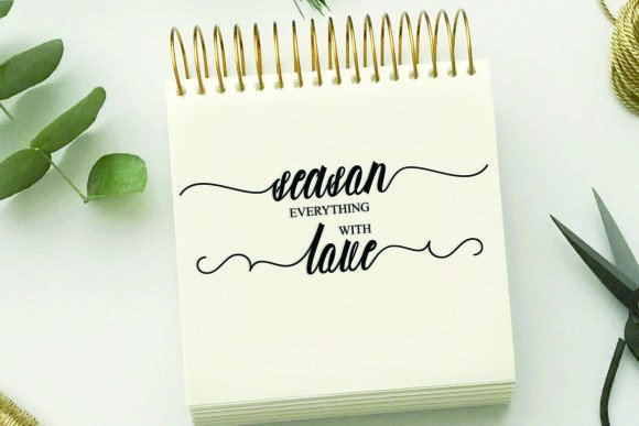 Blondey Script Font - Preview 3
