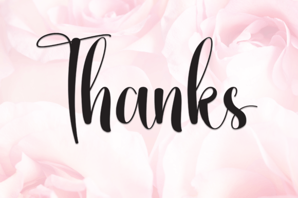 Blushing Font - Preview 6