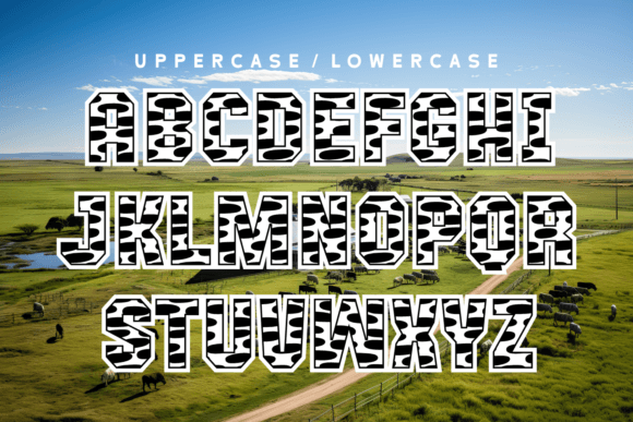 Brave Cow Font - Preview 3