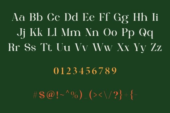 Bretish Font - Preview 2