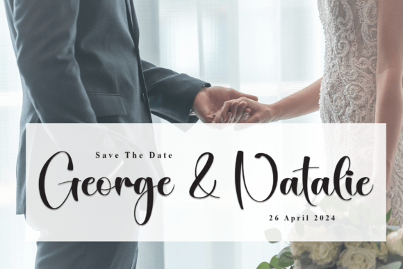 Bride Font - Preview 1