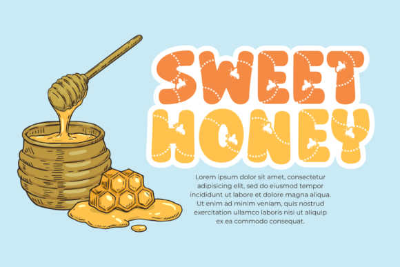 Bruch Bees Font Font - Preview 3
