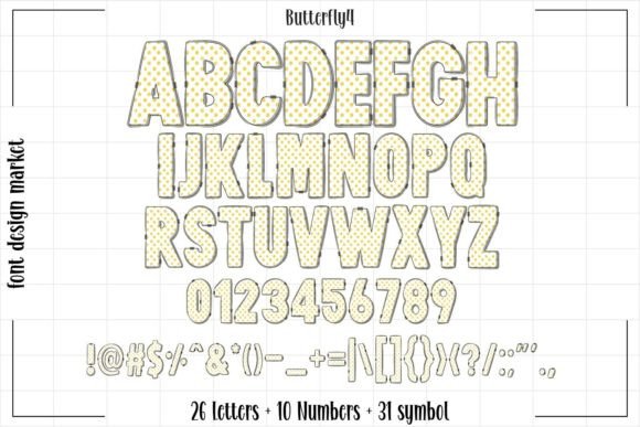 Butterfly Font - Preview 4