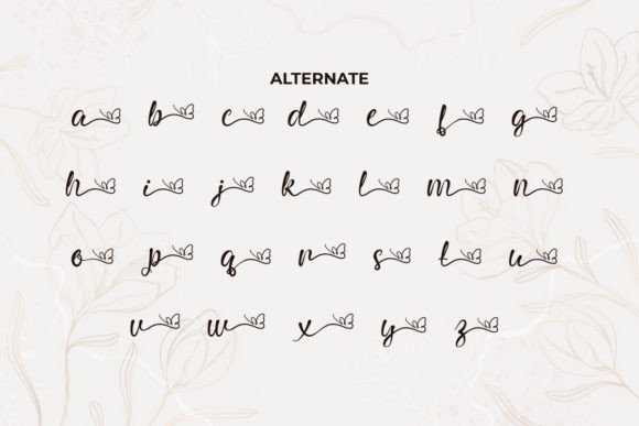 Butterfly Wings Font - Preview 4