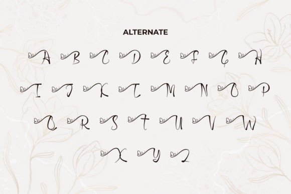 Butterfly Wings Font - Preview 6