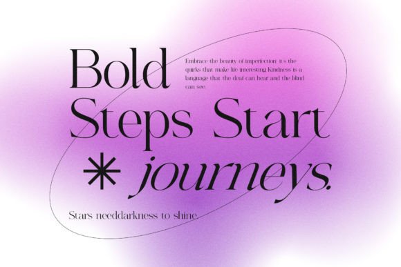 Byfords Sanchez Font - Preview 1