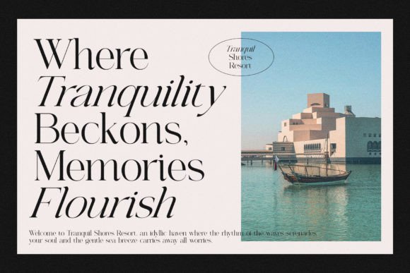 Byfords Sanchez Font - Preview 4