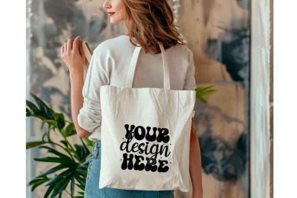 Canvas Tote Bag Mockup Graphic Tote Bags By MockupsEasy