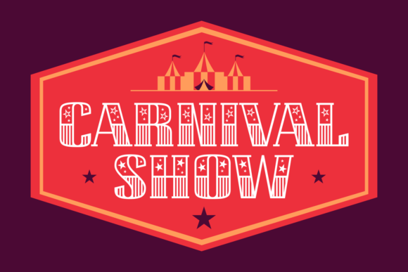 Circus Star Font - Preview 1