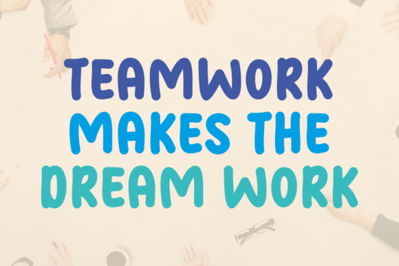 Collab Team Font - Preview 1
